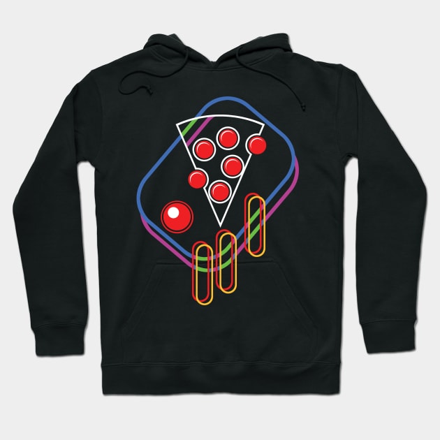 Pizza & Video Games Hoodie by ZeroMayhem